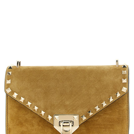 Valentino Garavani Beige Calfskin Crossbody Bag