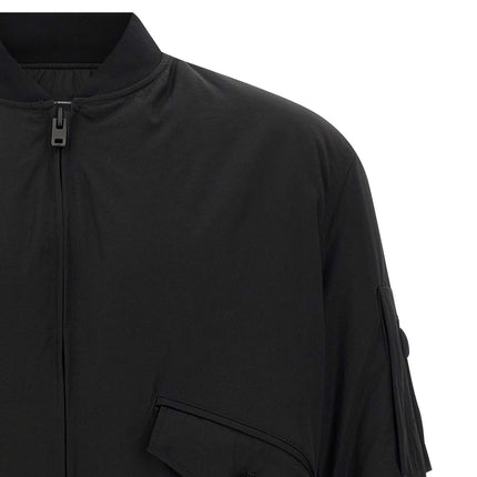 Y-3 Black Polyamide Bomber