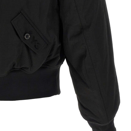 Y-3 Black Polyamide Bomber