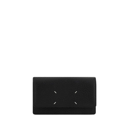 Maison Margiela Black Calf Leather Bos Taurus Wallet