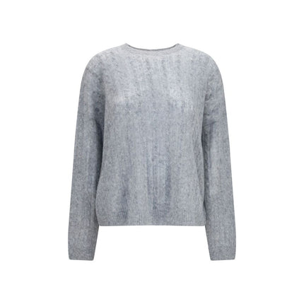 Lisa Yang Gray Cashmere Sweater