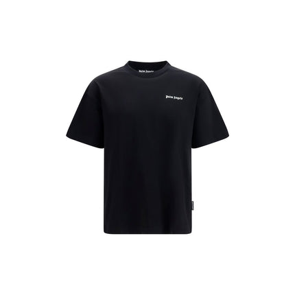 Palm Angels Black Cotton T-Shirt