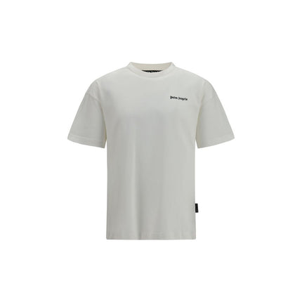 Palm Angels White Cotton T-Shirt