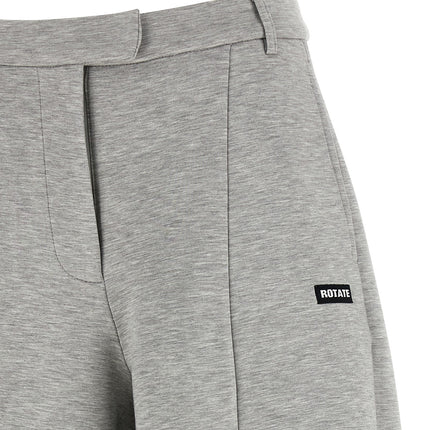 ROTATE BIRGER CHRISTENSEN Gray Viscose Cargo Pants