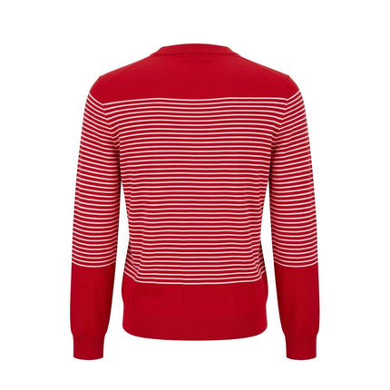 Malo Red Cotton Men Sweater