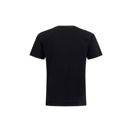 Stone Island Black Cotton T-Shirt