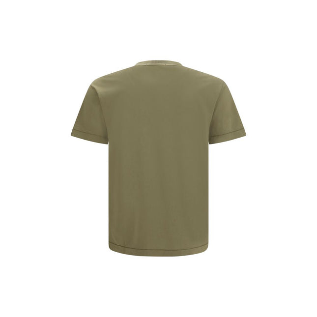 Stone Island Bicolor Cotton T-Shirt