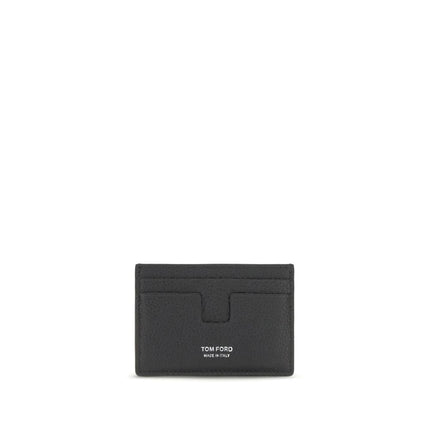 Tom Ford Black Calf Leather Bos Taurus Wallet