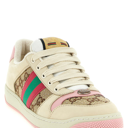 Gucci Multicolor Calfskin Low Top Sneakers Gucci