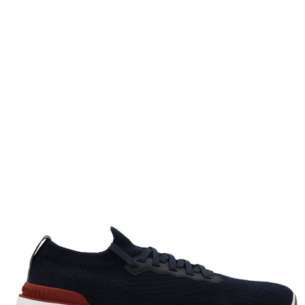 Brunello Cucinelli Blue Polyethylene Athletic Sneakers