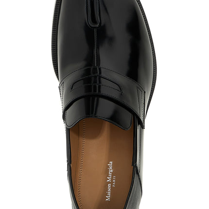 Maison Margiela Black Calfskin Slip-On Loafers Maison Margiela