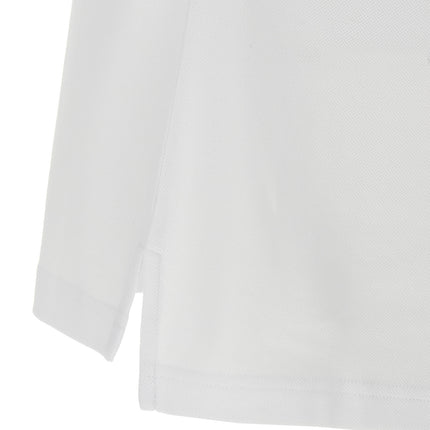 Moschino White Cotton Polo Shirt Moschino