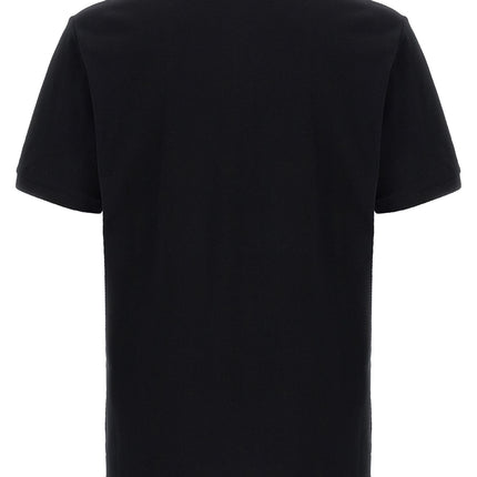 Moschino Black Cotton Polo Shirt