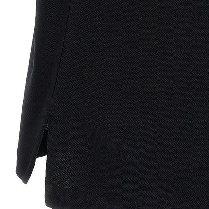 Moschino Black Cotton Polo Shirt