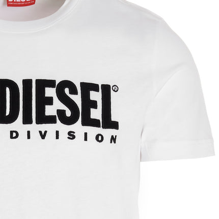 Diesel White Cotton T-Shirt