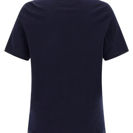 Brunello Cucinelli Blue Cotton T-Shirt