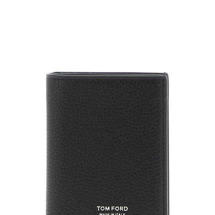 Tom Ford Black Calfskin Cardholder Tom Ford