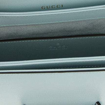 Gucci Blue Calfskin Shoulder Bag