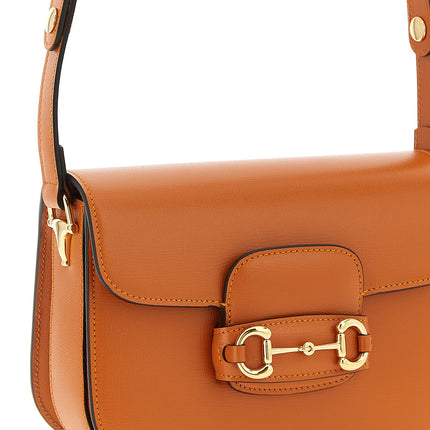 Gucci Orange Calfskin Shoulder Bag
