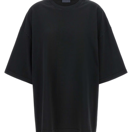 Haikure Black Cotton T-Shirt