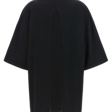 Haikure Black Cotton T-Shirt