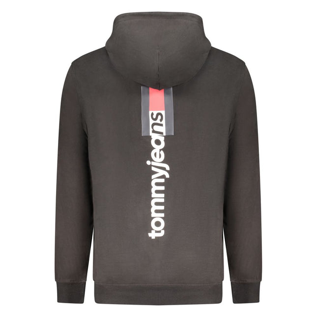 Tommy Hilfiger Black Cotton Men's Sweatshirt Tommy Hilfiger