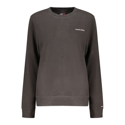 Tommy Hilfiger Black Cotton Women's Sweatshirt