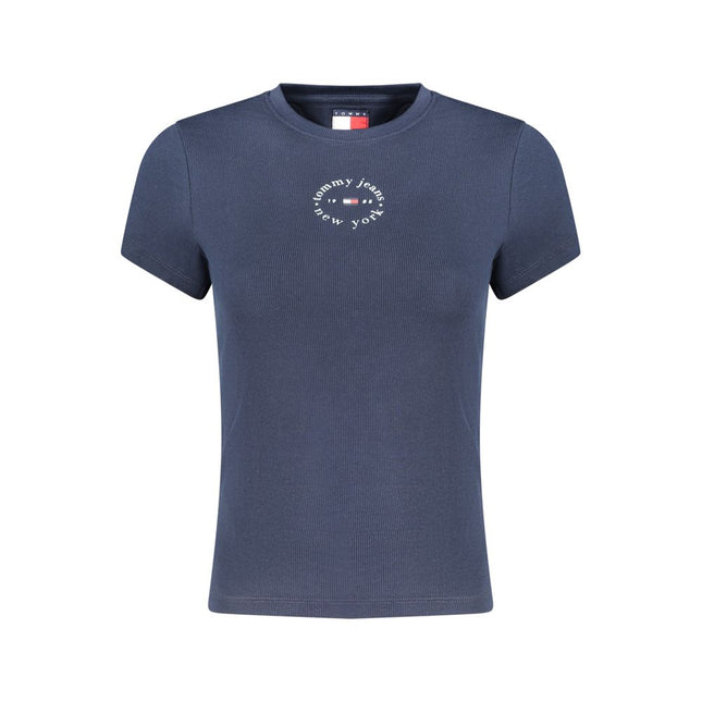 Tommy Hilfiger Blue Cotton Women's T-Shirt