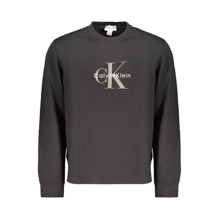 Calvin Klein Black Cotton Mens Sweatshirt