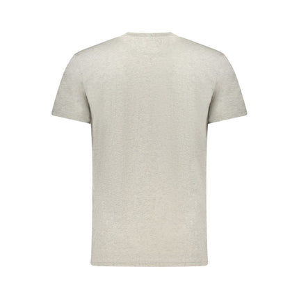Tommy Hilfiger Grigio Cotton Men's T-Shirt Tommy Hilfiger
