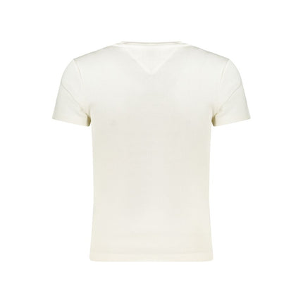 Tommy Hilfiger Bianco Cotton Women T-Shirt Tommy Hilfiger