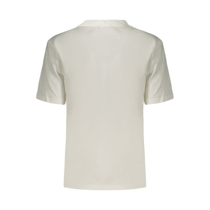 Calvin Klein White Cotton Women's T-Shirt