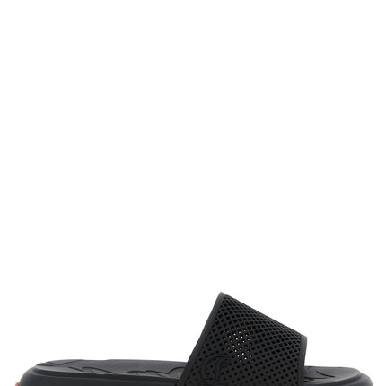 Christian Louboutin Black Polyethylene Slides