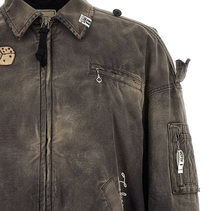 Maison Mihara Yasuhiro Black Cotton Bomber