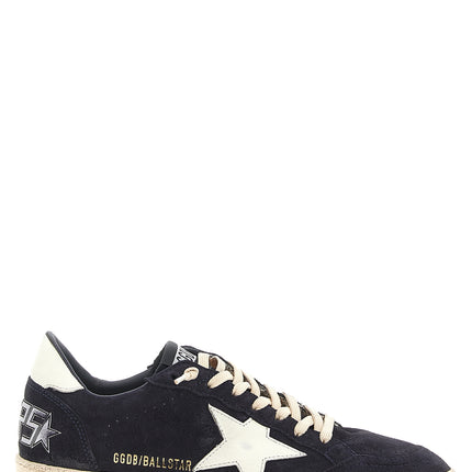 Golden Goose Blue Cowhide Low Top Sneakers