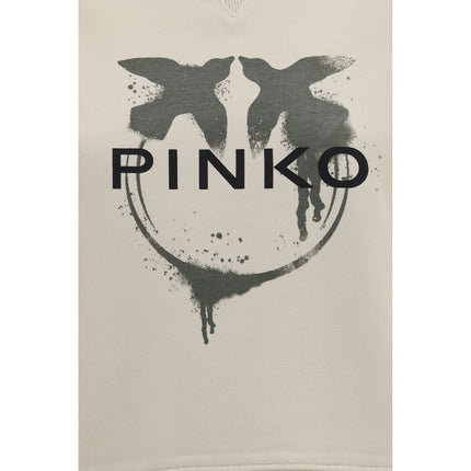 PINKO Beige Cotton Sweatshirt