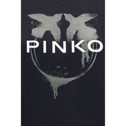 PINKO Black Cotton Sweatshirt