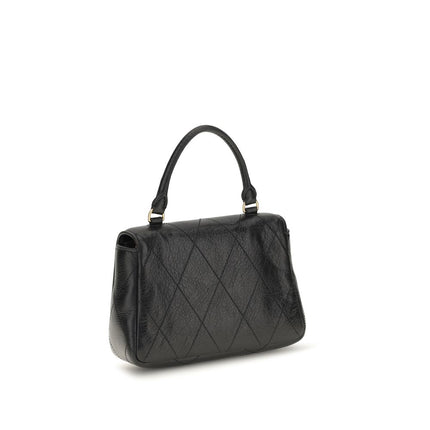 Tory Burch Black Calf Leather Bos Taurus Handbag Tory Burch