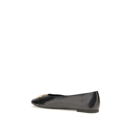 Tory Burch Black Goatskin Ballet Flats Tory Burch