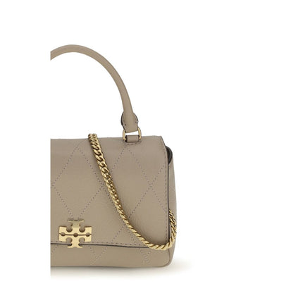 Tory Burch Beige Calf Leather Bos Taurus Handbag Tory Burch