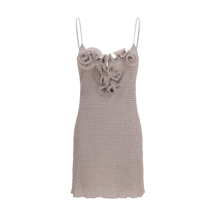 Magda Butrym Beige Lyocell Casual Dress