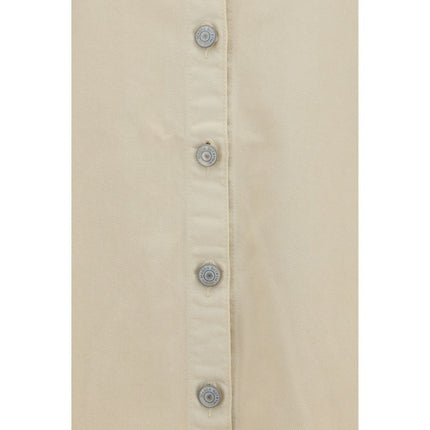 Magda Butrym Beige Denim Shirt