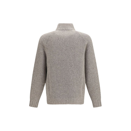 Brunello Cucinelli Gray Cashmere Cardigan