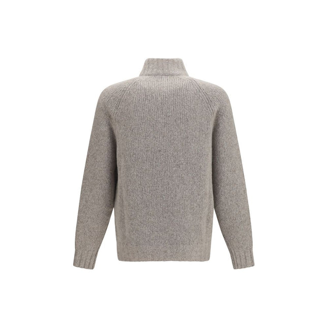 Brunello Cucinelli Gray Cashmere Cardigan