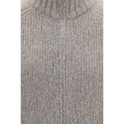 Brunello Cucinelli Gray Cashmere Cardigan