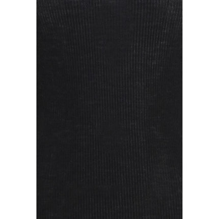 Rick Owens Black Wool Oves Aries Sweatshirt