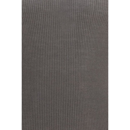 Rick Owens Gray Wool Oves Aries Sweatshirt