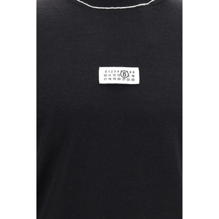 MM6 Black Wool Oves Aries Turtleneck