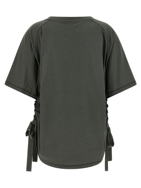 Ganni Gray Organic Cotton Sportswear Ganni