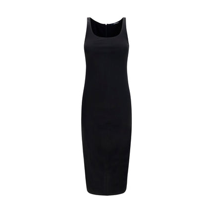 Jacquemus Black Viscose Cocktail Dress